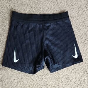 Nike Black Athletic  Compression Shorts